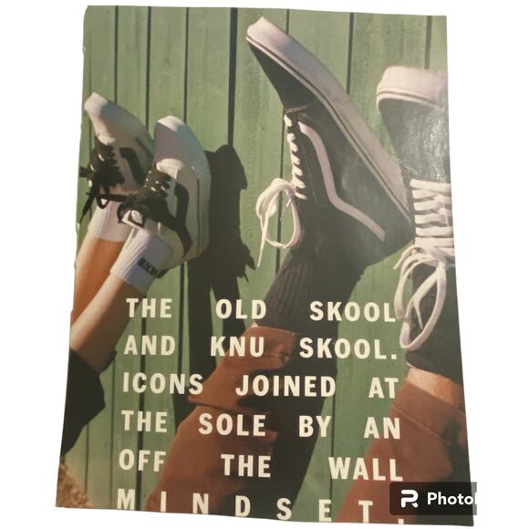 Vans Janie Jack Print Ad Campaign Spring 2024 Frame Ready Original Catalog - Picture 1 of 4